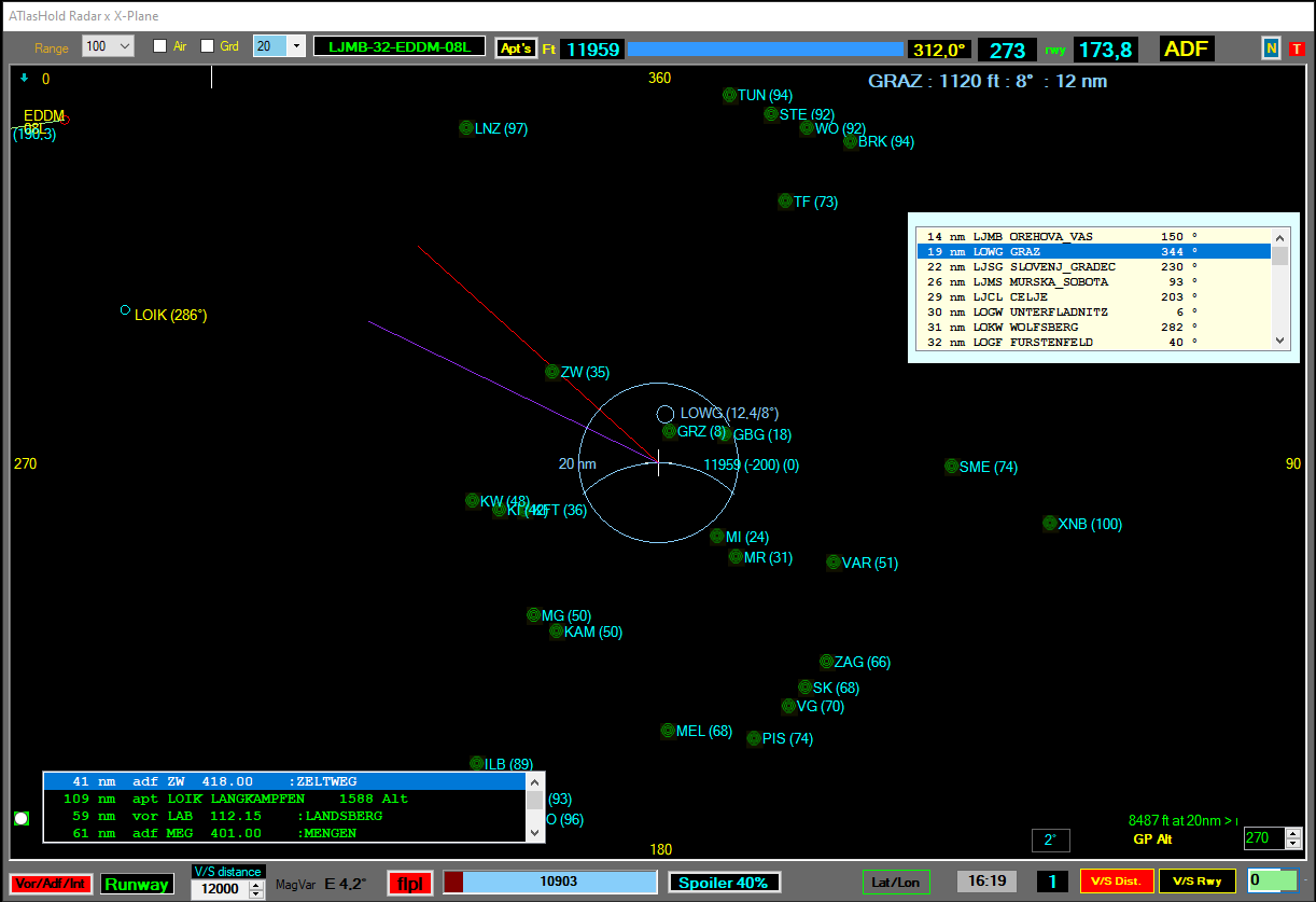 X-Plane 737-800. 