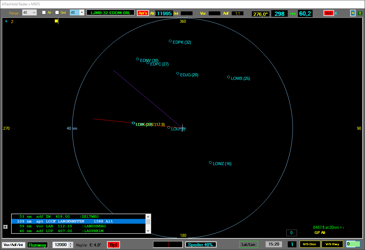 MSFS 747 Test Flight. 